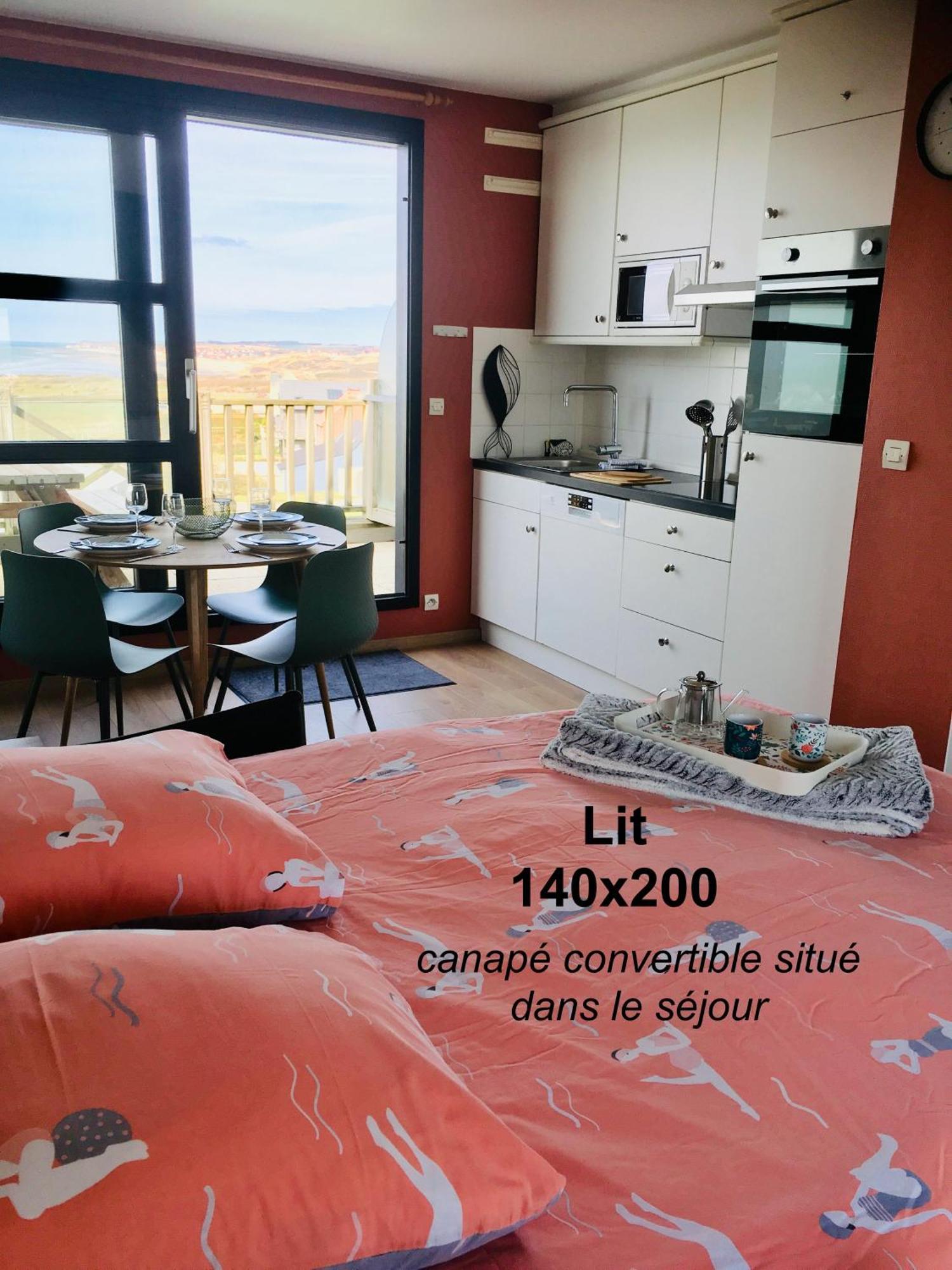 La Mer Vue D'En Haut , Duplex A La Naturelle Sur La Cote D'Opale Wimereux Eksteriør bilde